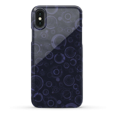 Gallifreyan Text Pattern Phone Case